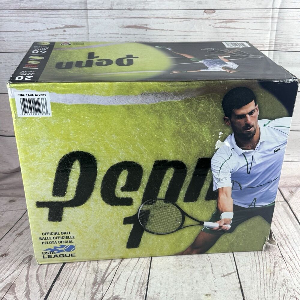 Penn Championship Extra Duty Tennis Balls 20 Cans 60 Balls Case
